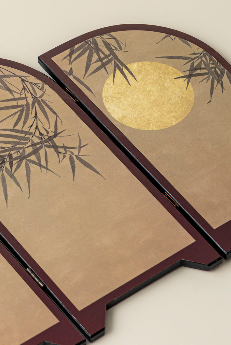 Gohobi New Chinese Bamboo Moon Desktop Screen