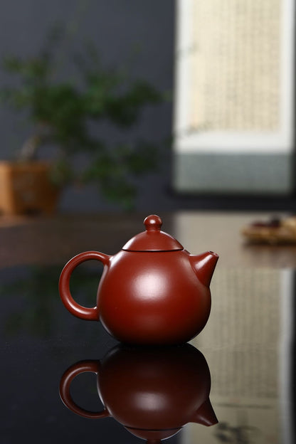 Gohobi Yixing Red Clay Dragon Egg Teapot