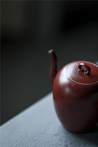 Gohobi Handmade Forbidden City Red Teapot