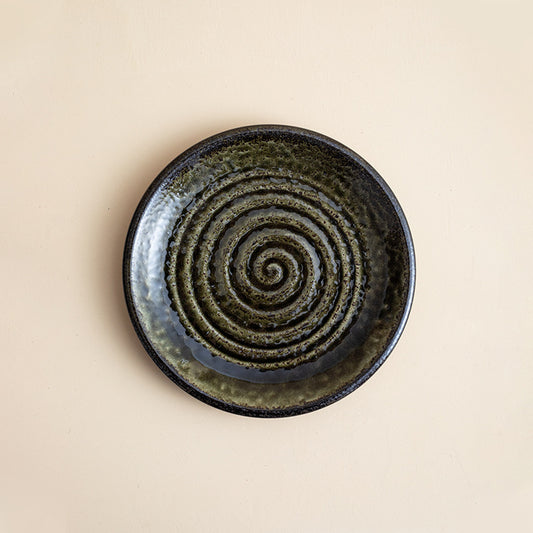 Gohobi Made in Japan Mino Ware Wabi-Sabi Plate – Ceramic Side Plate [Made in Japan]