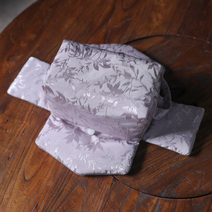 Gohobi Blue and Pink Large Teaware Storage Travel Bag Shifuku