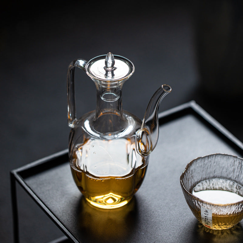 Gohobi Song Style Glass Teapot (High Neck version)