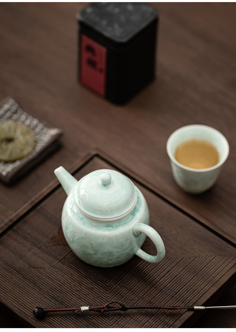 Gohobi Crystal Glazed Teapot