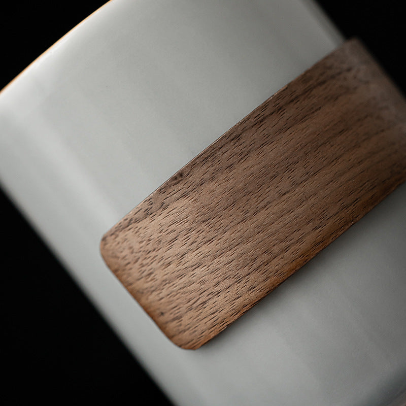 Gohobi Japanese Style Ice Grey and Green Tea Cup 001