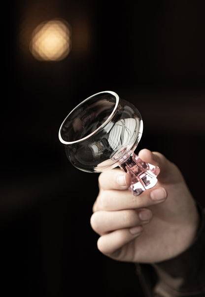 Gohobi High Borosilicate Glass Tall Footed Tea Cup – Transparent Heat-Resistant Master Cup for Gongfu Tea, Chinese Teaware for Home Use