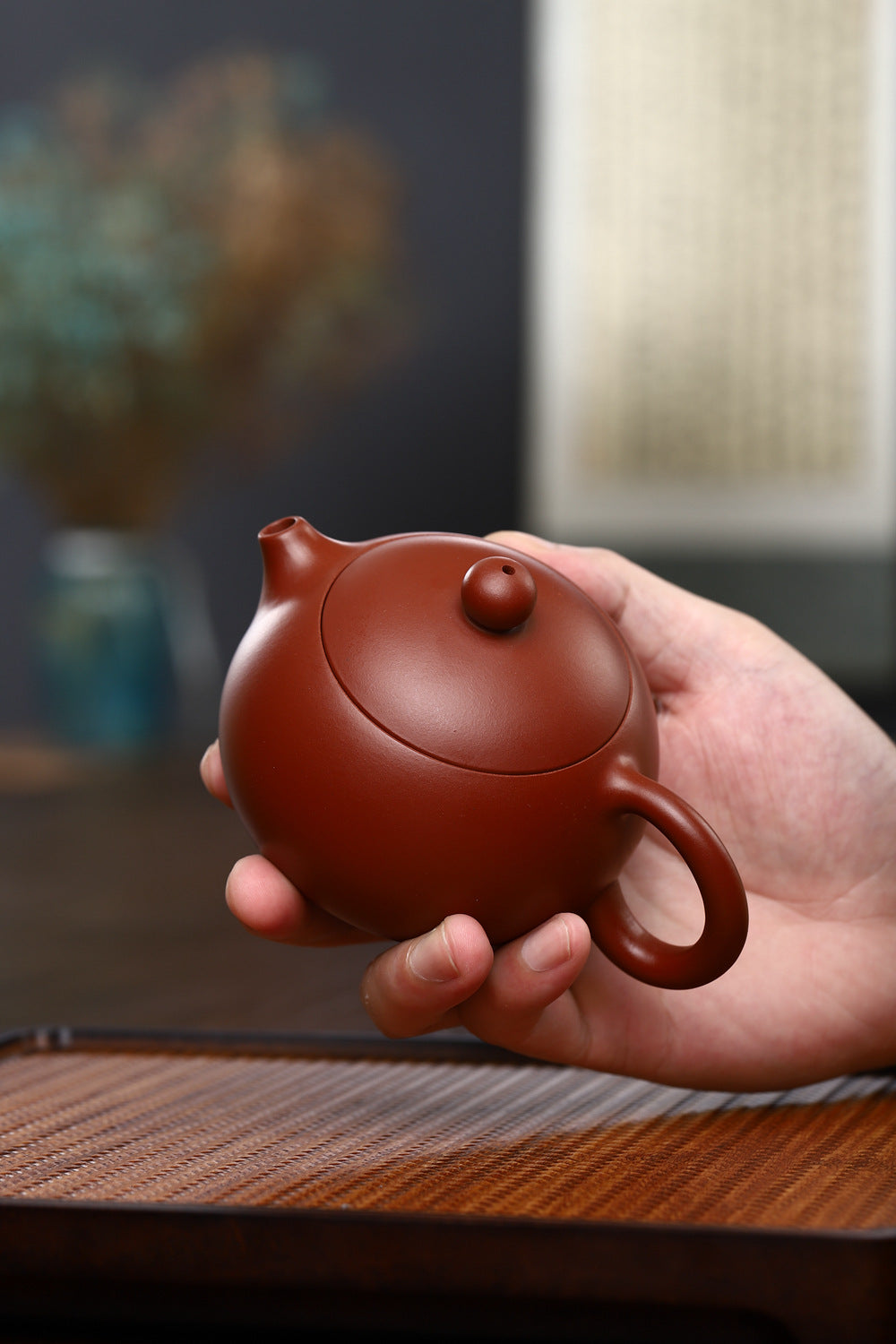 Gohobi Yixing Red Clay Xishi Teapot (200ml)