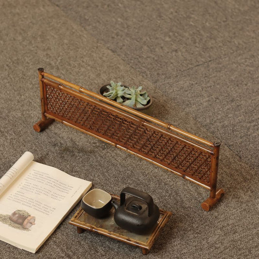 Gohobi Bamboo Gongfu Tea Screen – Chinese Tea Ceremony Table Divider