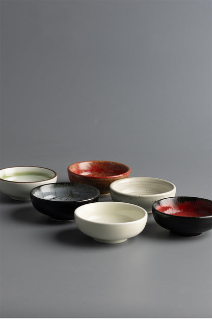 Gohobi Japanese Vintage Ceramic Sauce Dish