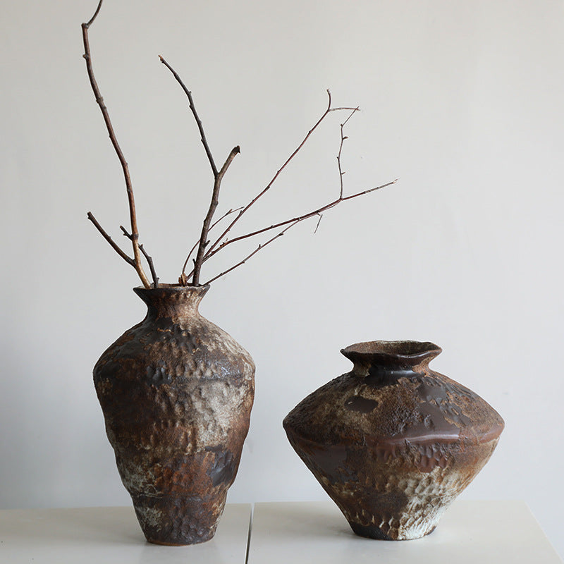 Gohobi wabi-sabi wind ceramic vase