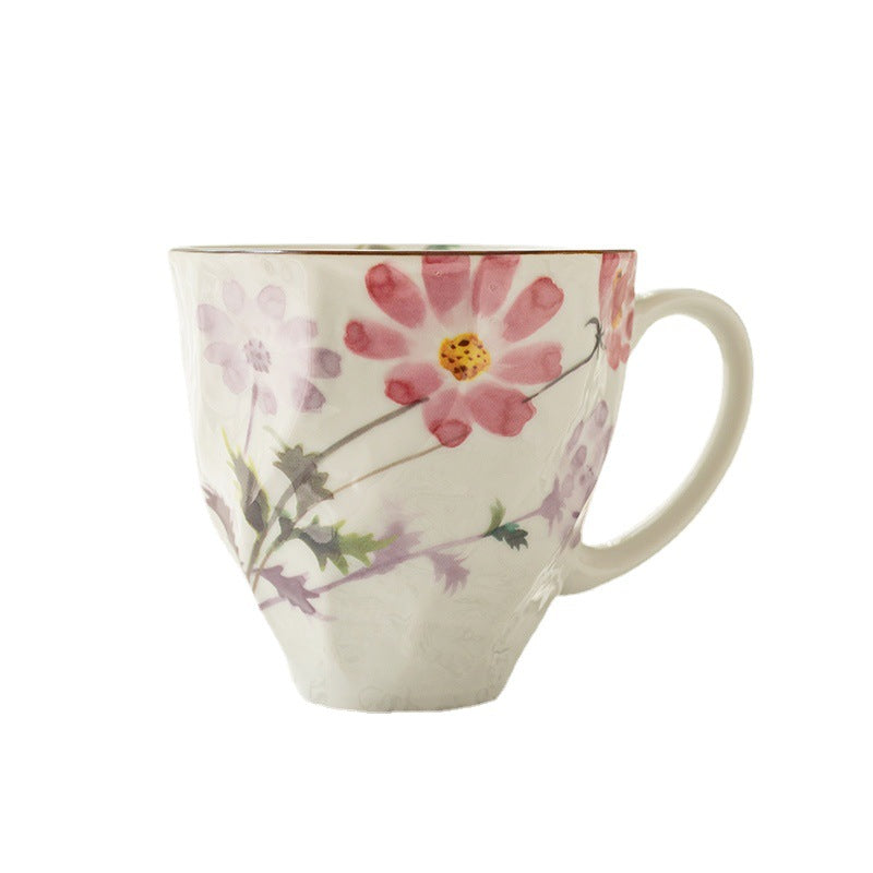 [Made In Japan] Gohobi Japanese Flowers Mug Coffee Cup