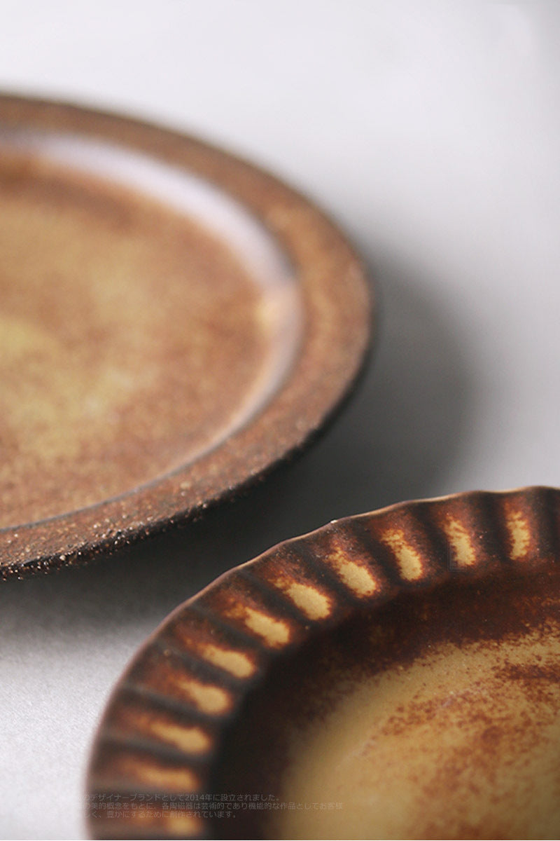 Gohobi Japanese Handmade Coffee Cup with Saucer 004