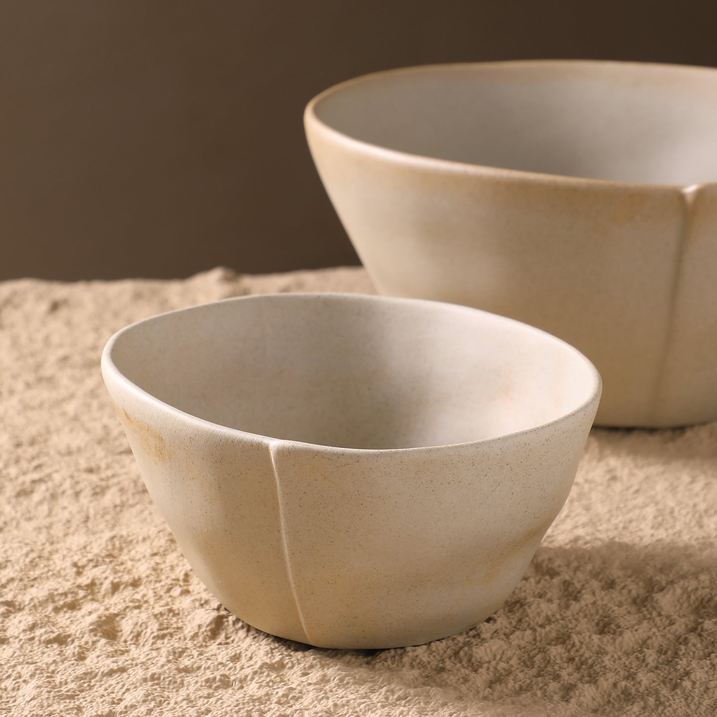 Gohobi Vintage Rustic Ceramic Ramen Bowl