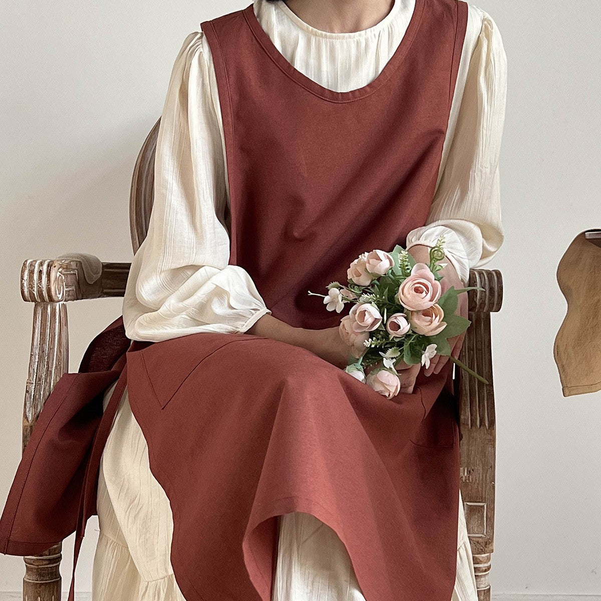 Gohobi Japanese Style Waterproof Cotton Apron