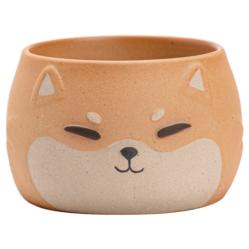 Gohobi Hand-painted Shiba Inu Master Tea Cup Coffee Mug