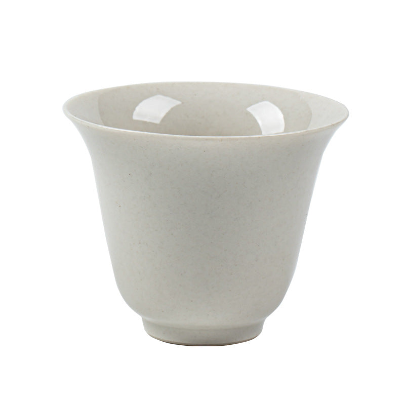 Gohobi Wood Ash Glaze Master Cup – Handmade Traditional Gongfu Tea Tasting Cup