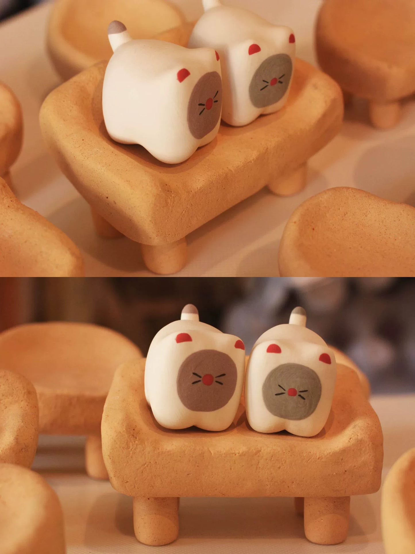 Gohobi x Little Diary Handmade Ceramic Chairs