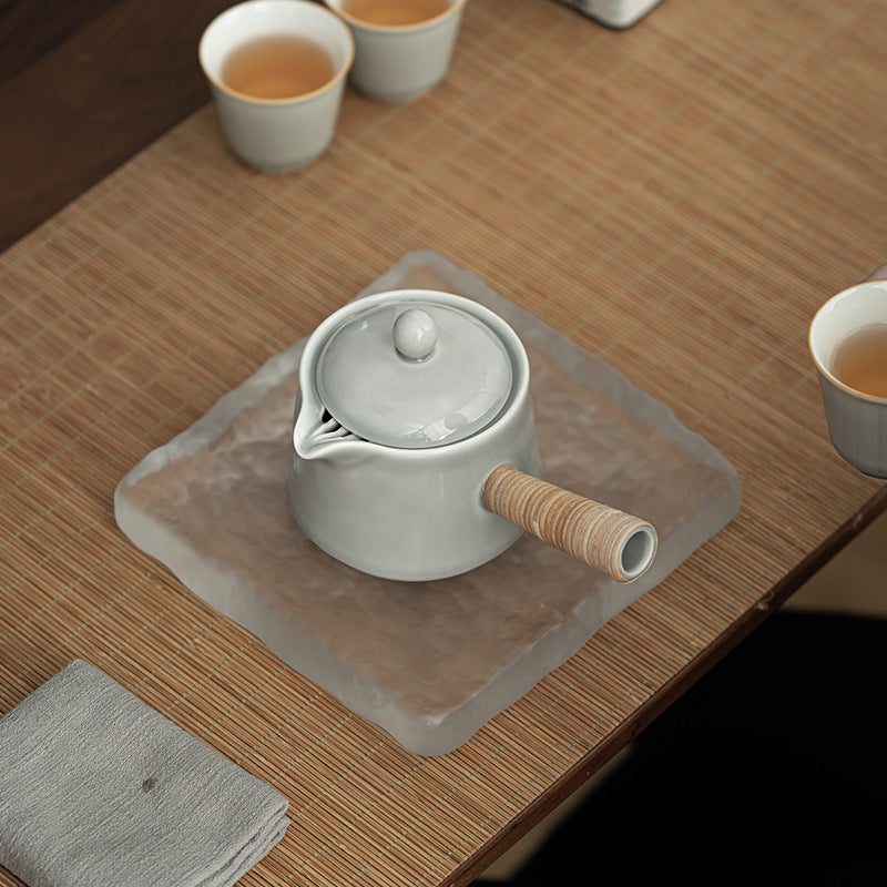 Gohobi Japanese Style Ice Grey Teapot 001