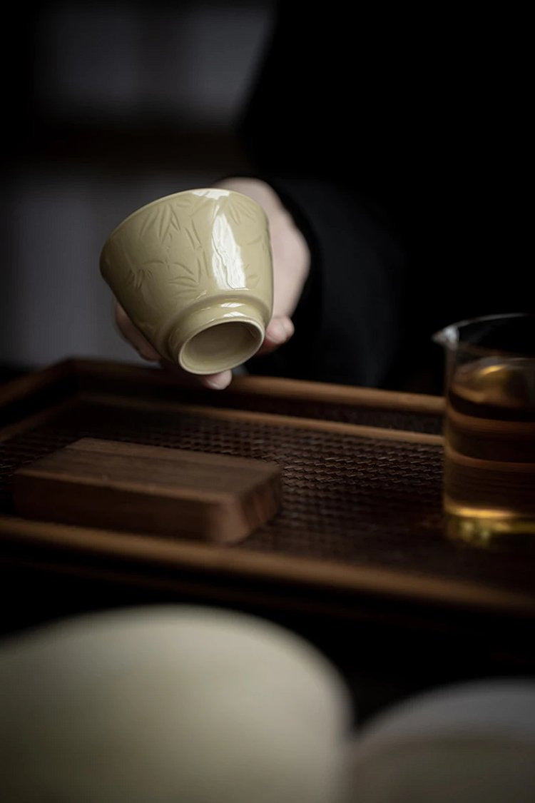 Gohobi Yaozhou Kiln Green Tea Cup