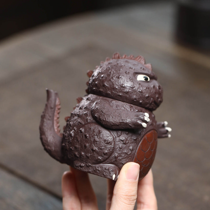 Gohobi Yixing Raw Ore Purple Sand Hand-Held Teapot