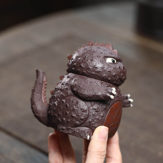 Gohobi Yixing Raw Ore Purple Sand Hand-Held Teapot