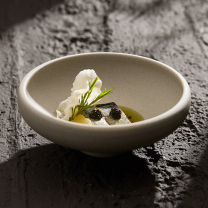 Gohobi Japanese Ceramic High-Foot Rice Bowl