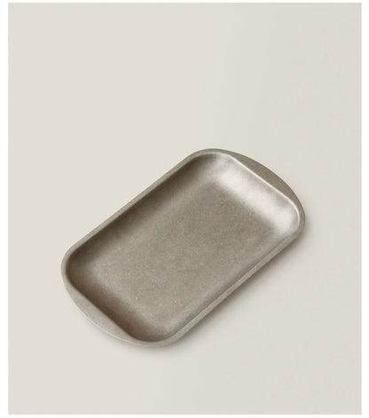 Gohobi Retro 304 Stainless Steel Rectangular Serving Tray