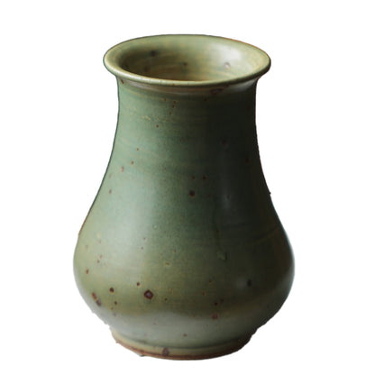 Gohobi Classic Handmade Ceramic Pink Emerald Vase