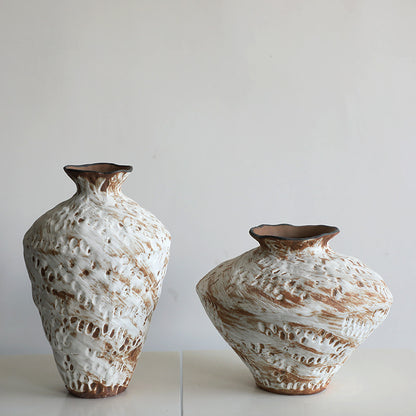 Gohobi wabi-sabi wind ceramic vase