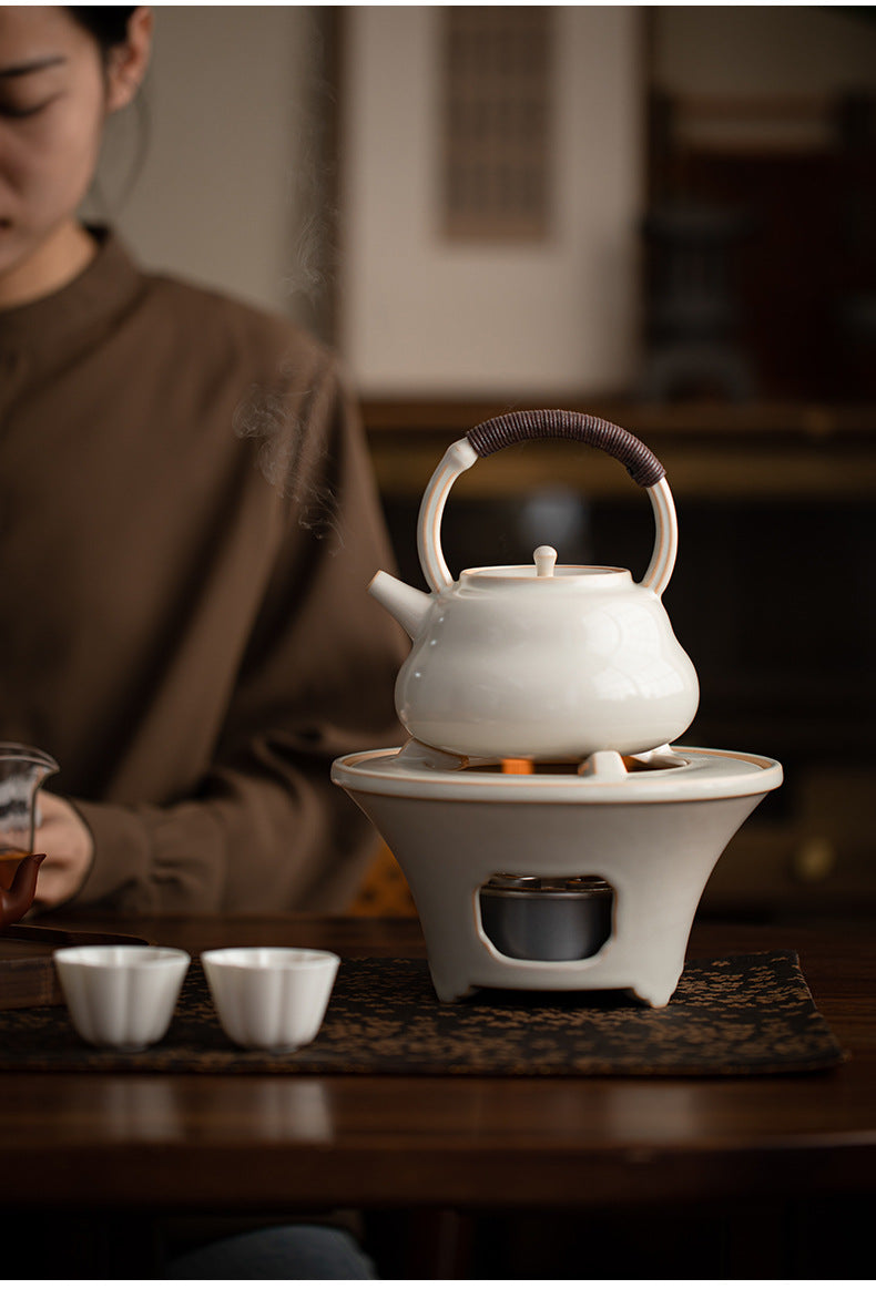 Gohobi Traditional Teapot and Stove Set 001