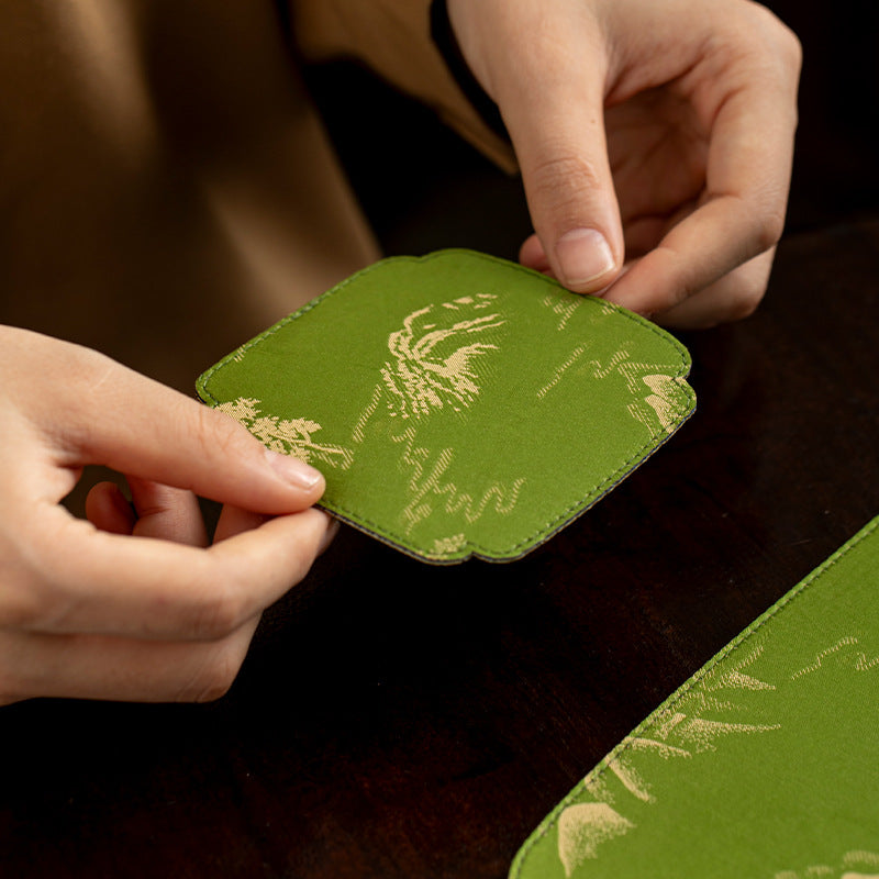 Gohobi Set of 4 Heat-Resistant Pads for Teapots