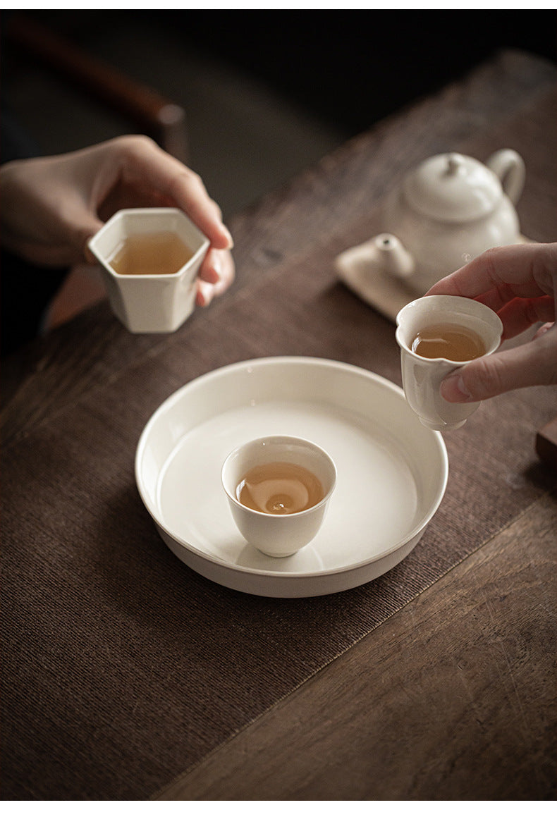 Gohobi Grass Ash Glaze Handcrafted Teapot Holder