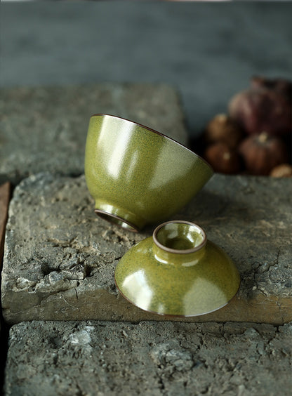 Gohobi Handmade Special Tea Green Gaiwan