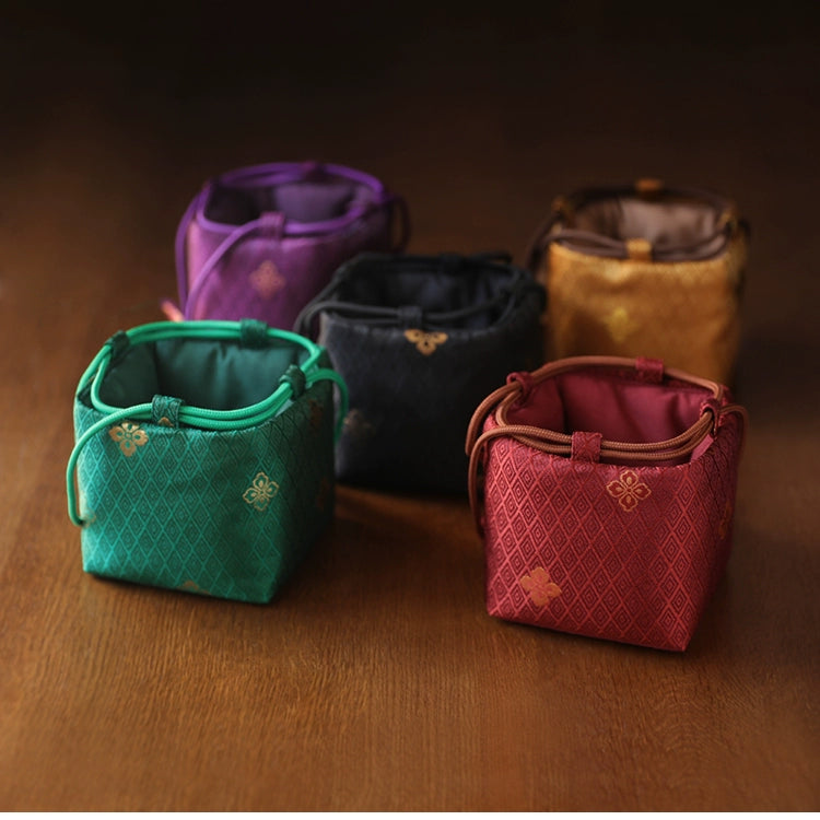 Gohobi Colourful Teaware Storage Travel Bag