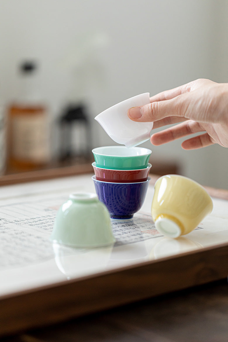 Gohobi Classic Coloutful Porcelain Tea Cup
