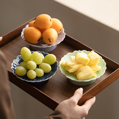 Gohobi, petite assiette de fruits glacés japonais traditionnels - Cloud 010