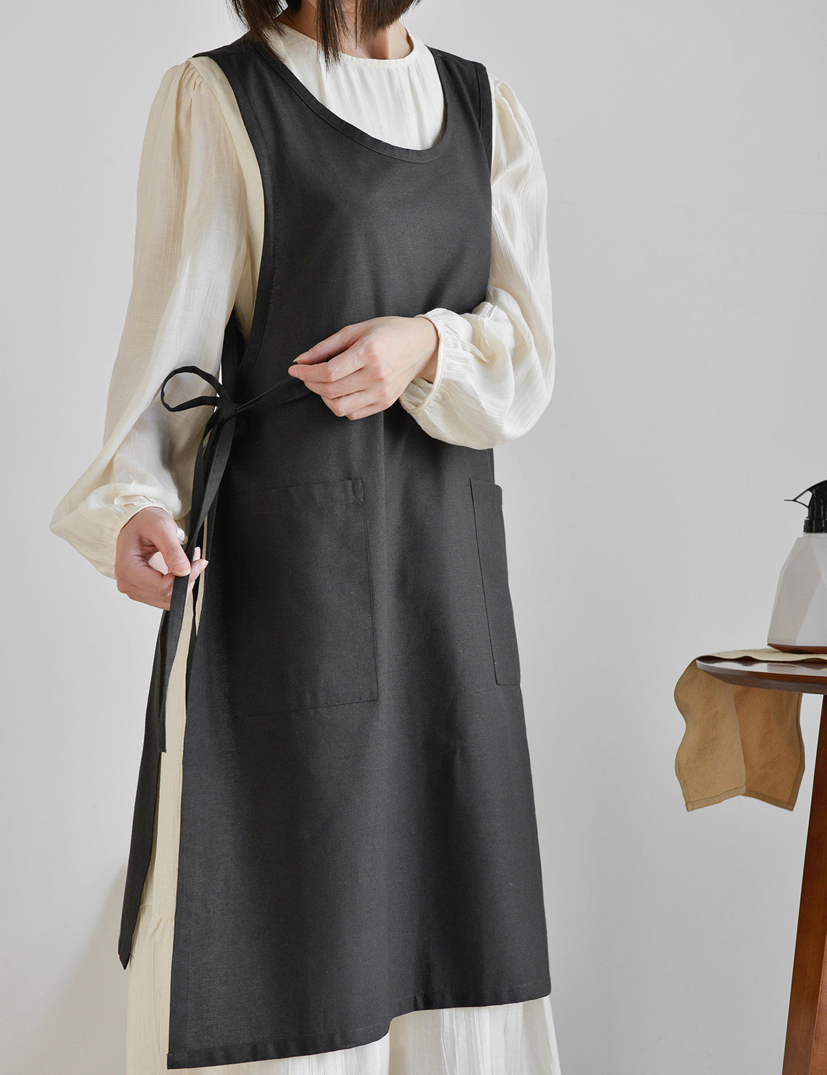 Gohobi Japanese Style Waterproof Cotton Apron