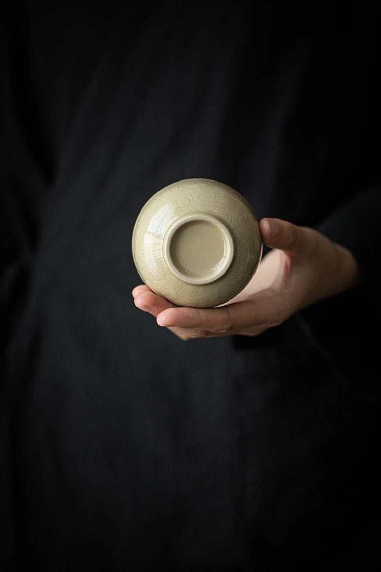 Gohobi Yaozhou Kiln Green Tea Cup
