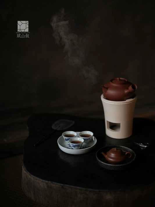 [賦山敘 x Gohobi] Handmade Teapot and Charcoal stove