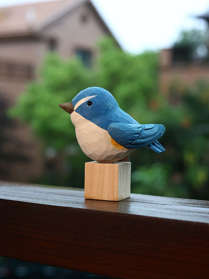 Gohobi Handmade Wooden Bird Ornament