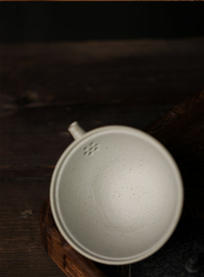 Gohobi Handmade Japanese Style Black and White Gaiwan