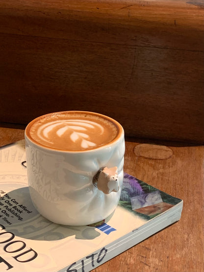 Gohobi x Little Diary Handmade Ceramic Animals Mugs
