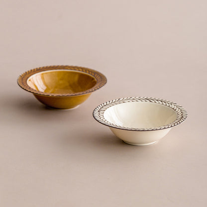 [Made in Japan] Gohobi Ceramic Rosemary Plate