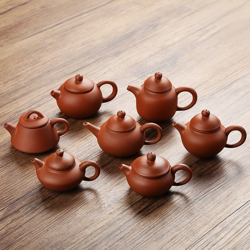 Gohobi Handmade Ceramic YiXing Clay Mini Teapot Ornament Tea pet