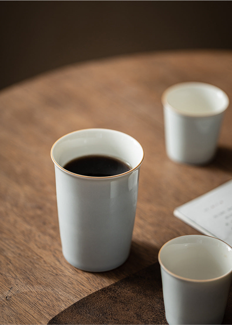 Gohobi Japanese Style Ice Grey and Green Tea Cup 002