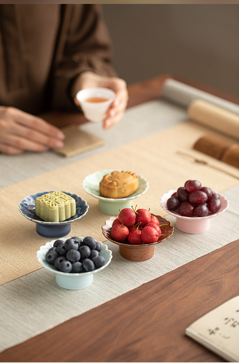 Gohobi, petite assiette de fruits glacés japonais traditionnels - Cloud 010
