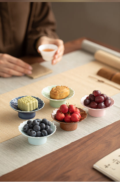 Gohobi, petite assiette de fruits glacés japonais traditionnels - Cloud 010