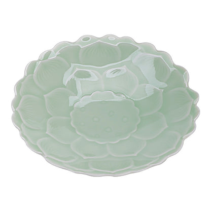 Gohobi, petite assiette de fruits glacés japonais traditionnels - Lotus 011