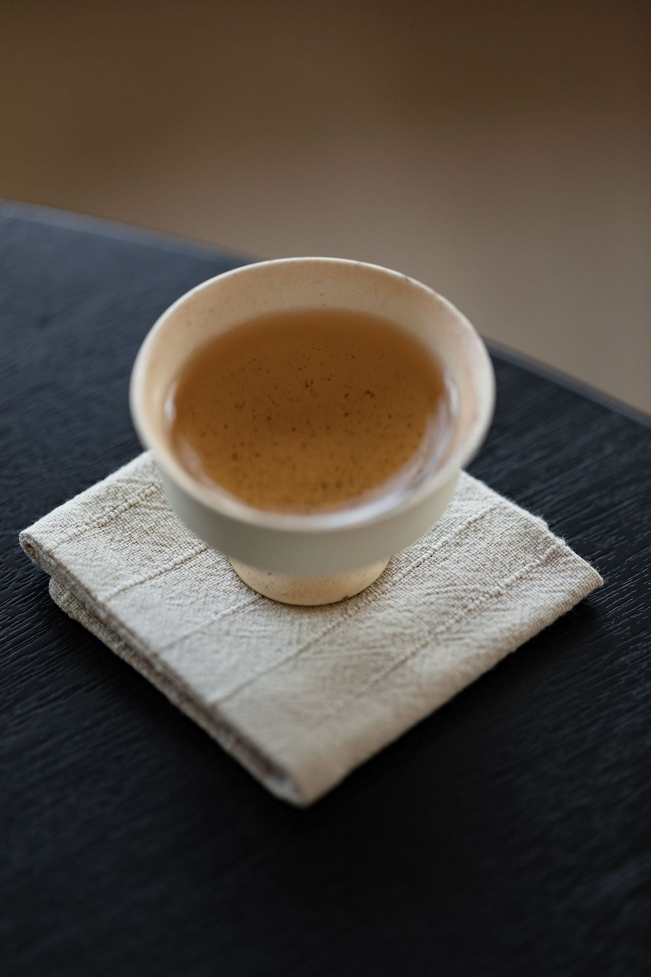 Torchon Gongfu double face en coton et lin gravé Gohobi