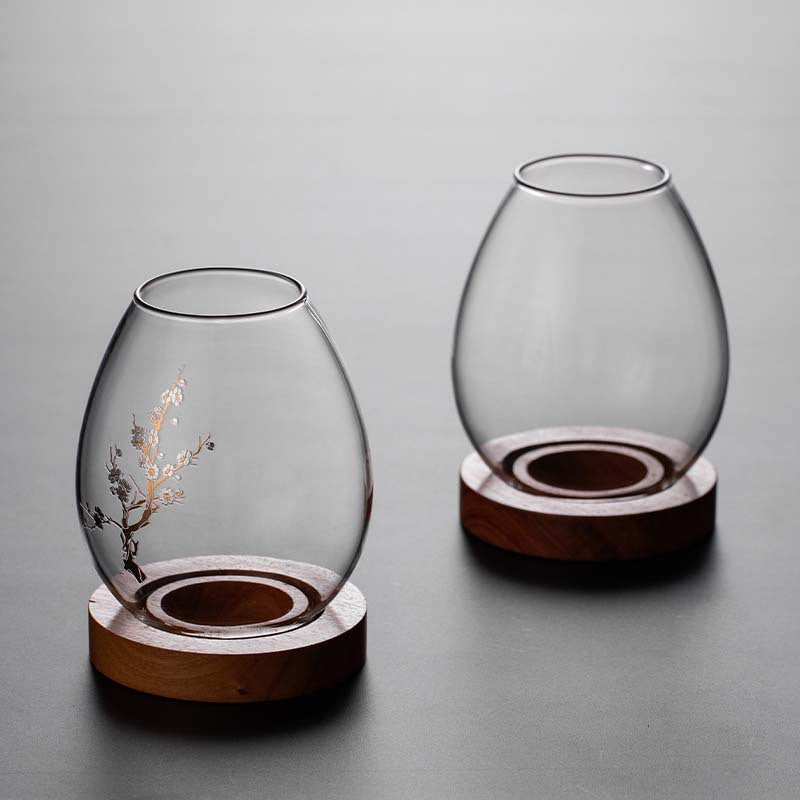 Gohobi Glass Candle Holder