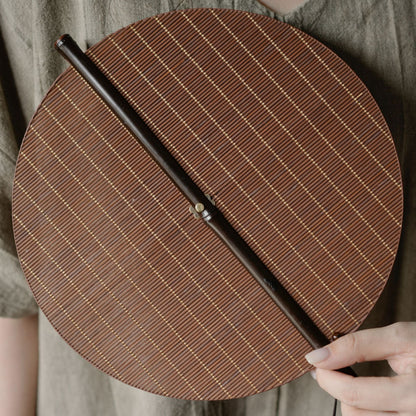 Gohobi Handwoven Bamboo Waist Fan